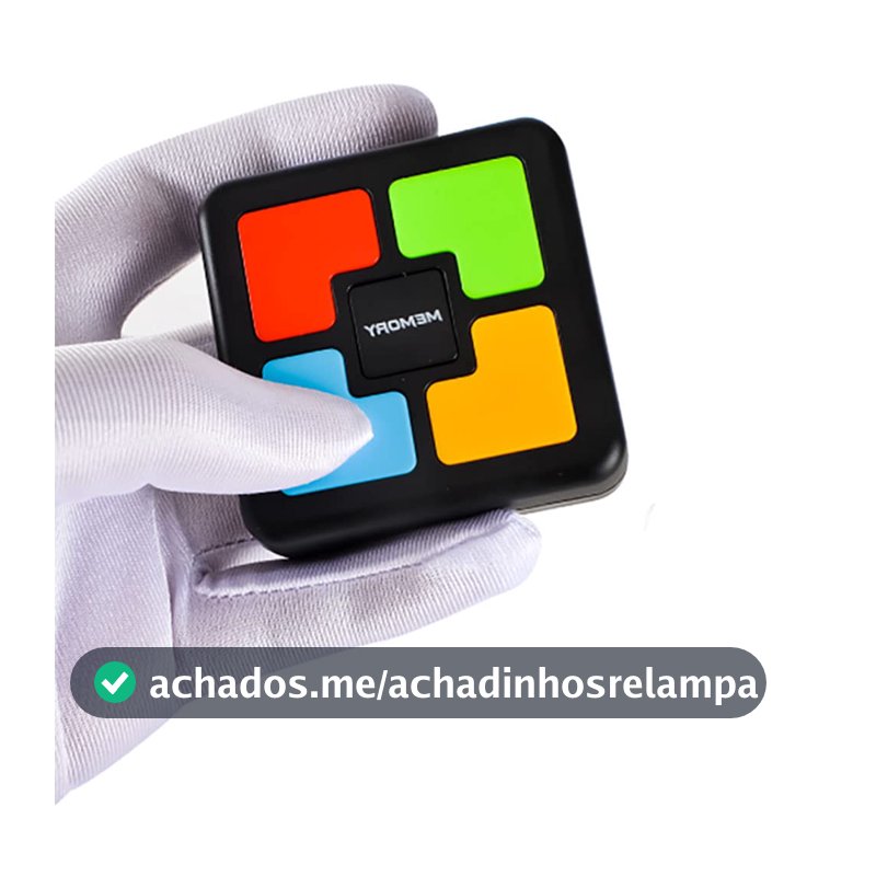 Jogo da Memória Eletrônico Fun Games – Luz e Som – Shiny Toys