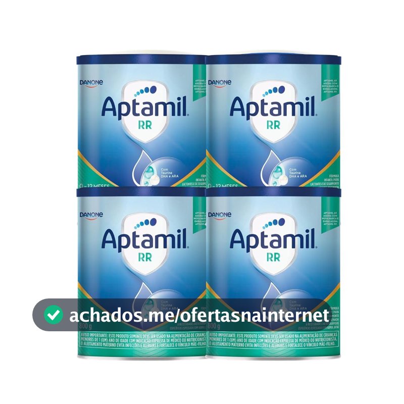 Fórmula Infantil Aptamil RR 800G - 4 latas