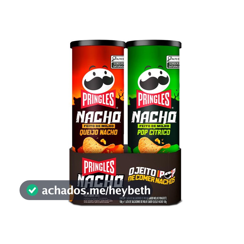DuoPack Pringles Nacho 200g