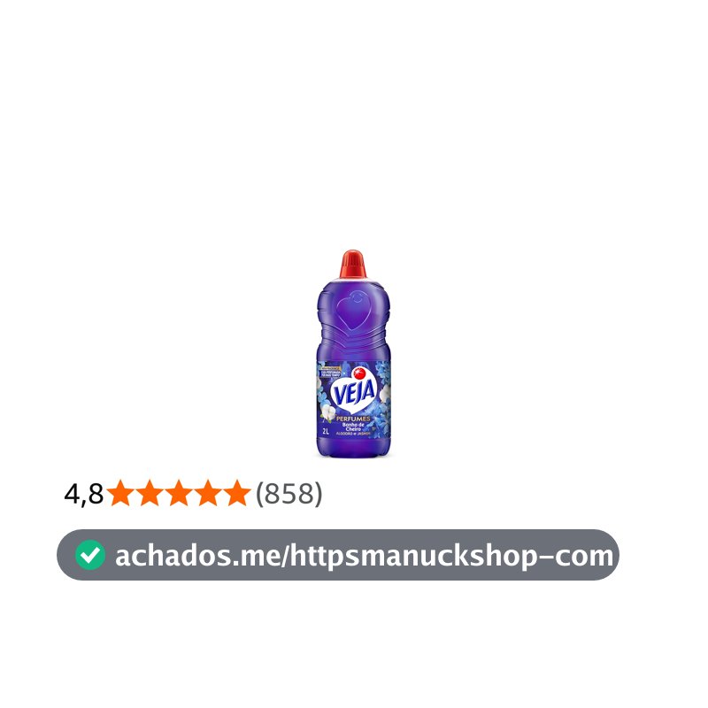 Limpador Perfumado Veja Banho de Cheiro 2L