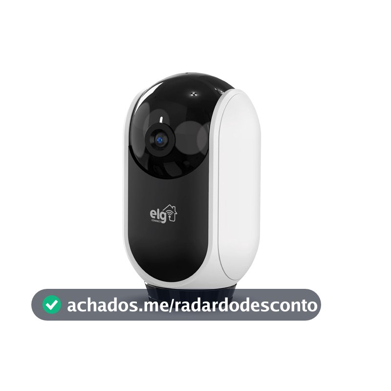 ELG Câmera Robô Wi-Fi Full HD 360° com Rastreamento de Movimento