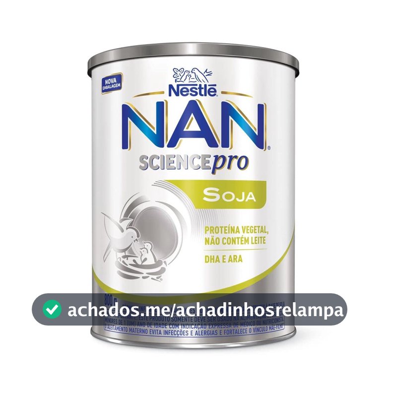 Fórmula Infantil Nan Soja 800g