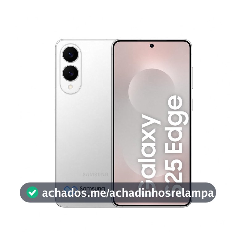 Smartphone Samsung Galaxy S25 Edge 5G 512GB Desbloqueado, Titanio Prata