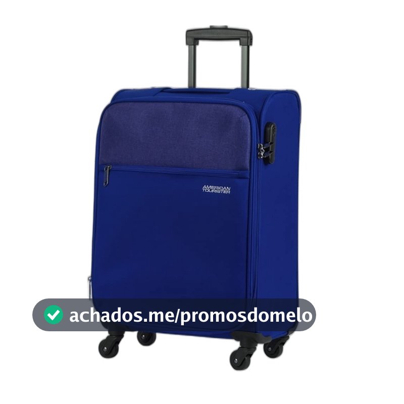 American Tourister Mala de Viagem Frankfurt Azul Pequena