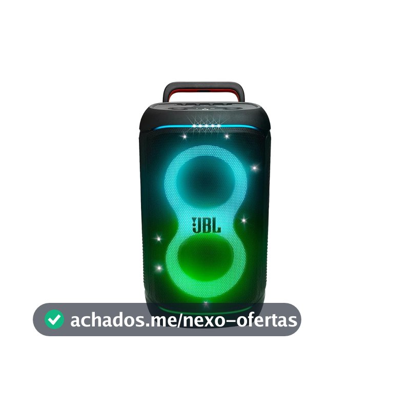 JBL PartyBox 520, Caixa de Som Bluetooth com Show de Luzes - Preto