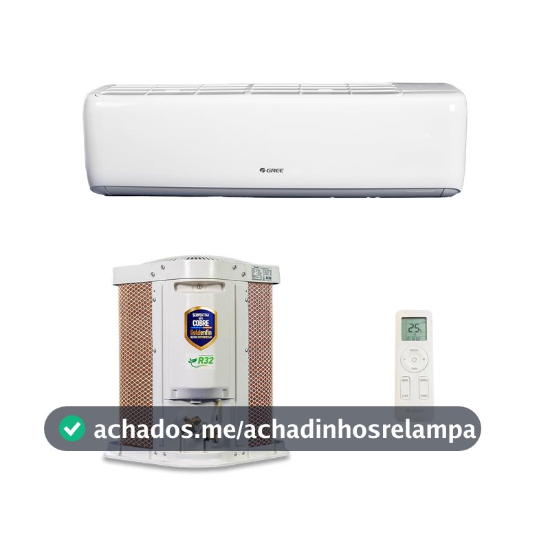 Ar Condicionado Split Hi Wall Gree G-Top Auto Inverter 24.000 Btus Frio 220v