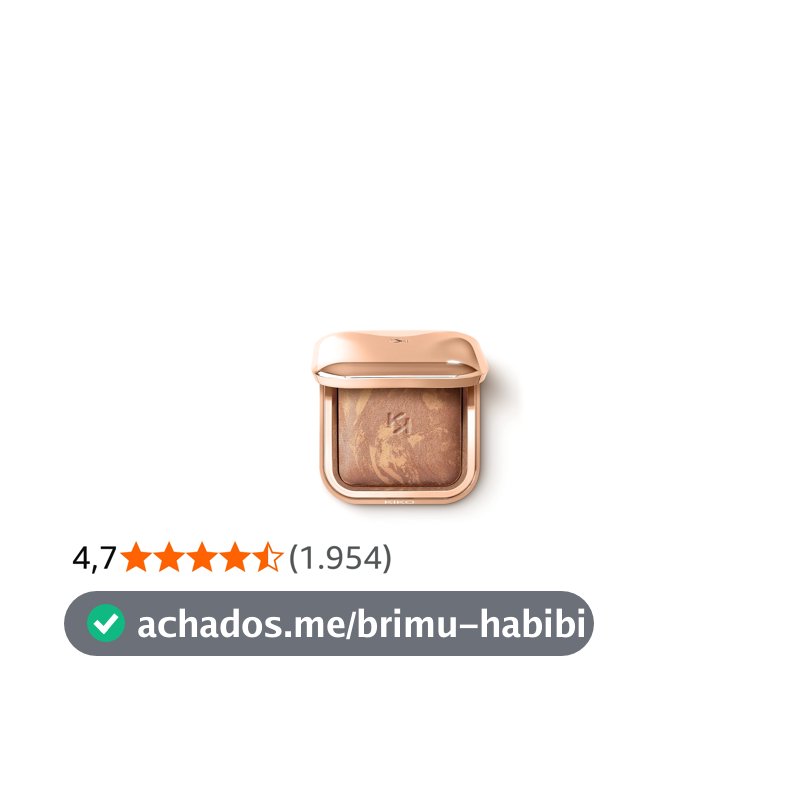 KIKO MILANO, Silky Glow Baked Bronzer, Pó Compacto Bronzeador, Cor