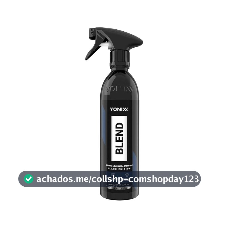 Vonix Blend Ceramic & Carnaúba Spray Wax Black Edition