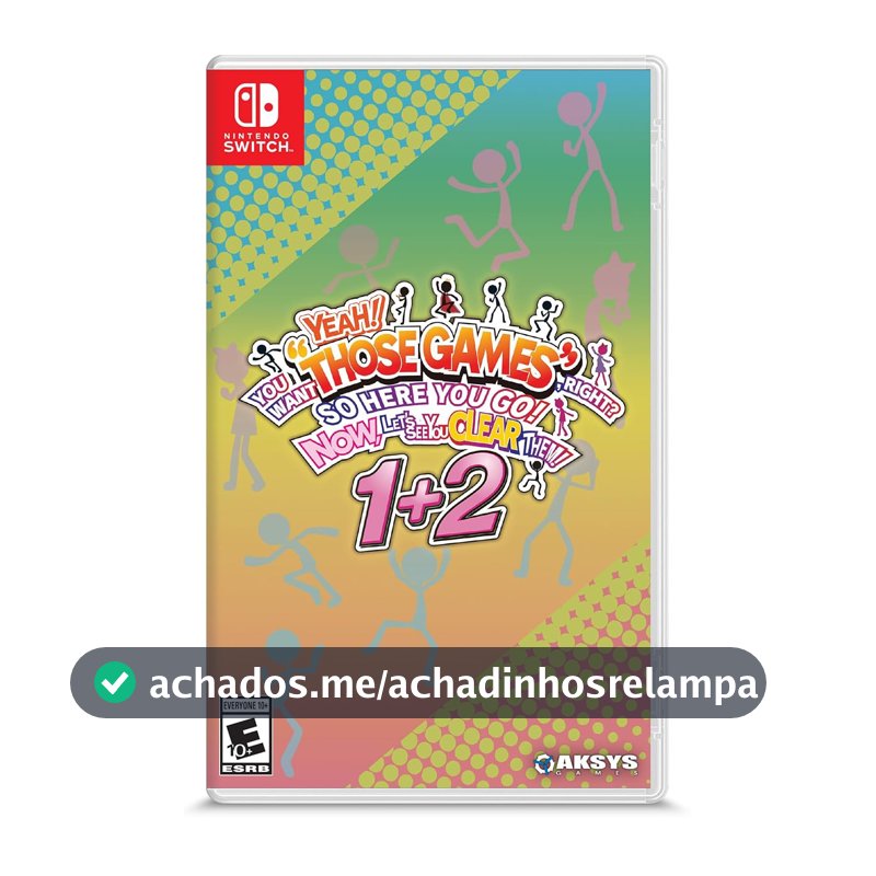 Aksys Games Those Games 1+2 Nintendo Switch