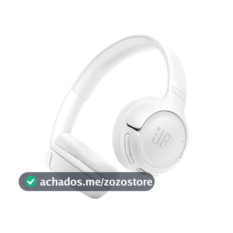 JBL, Fone de Ouvido Bluetooth Over-Ear, Tune 530BT, Sem Fio, Até 76 Horas de Bateria - Branco