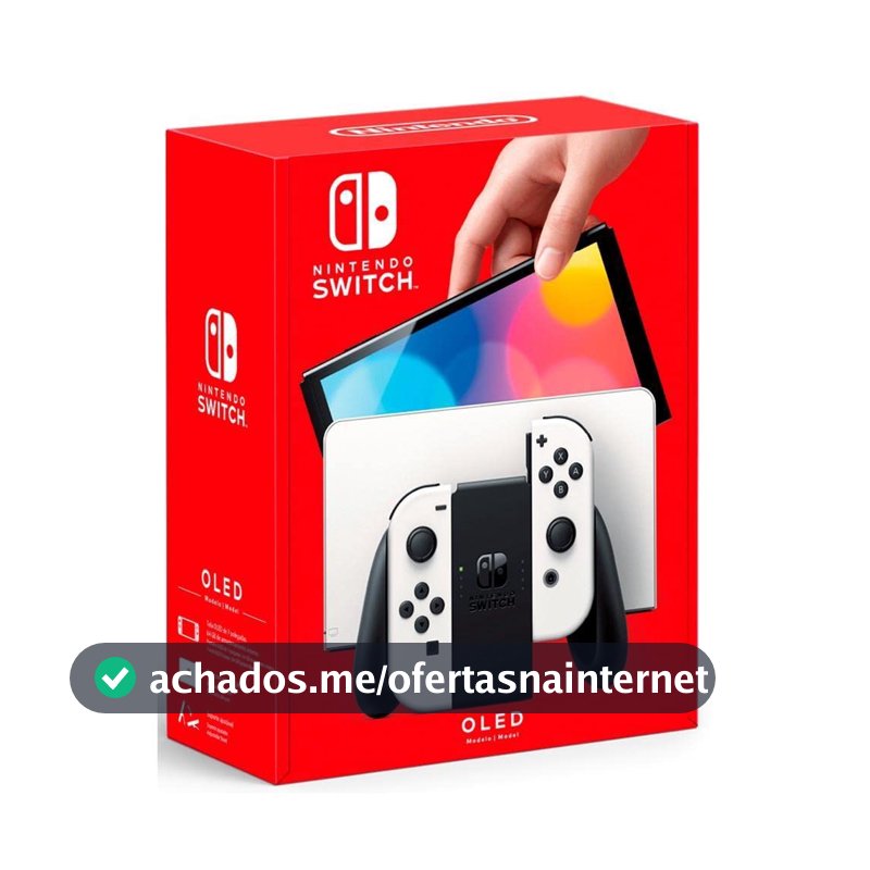 Nintendo, Videogame, Nintendo Switch OLED, Console Portátil e Doméstico, Branco