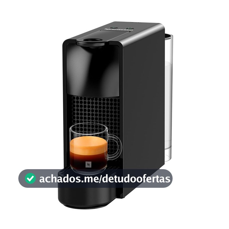 Cafeteira Espresso Nespresso Essenza Mini Preta 127V