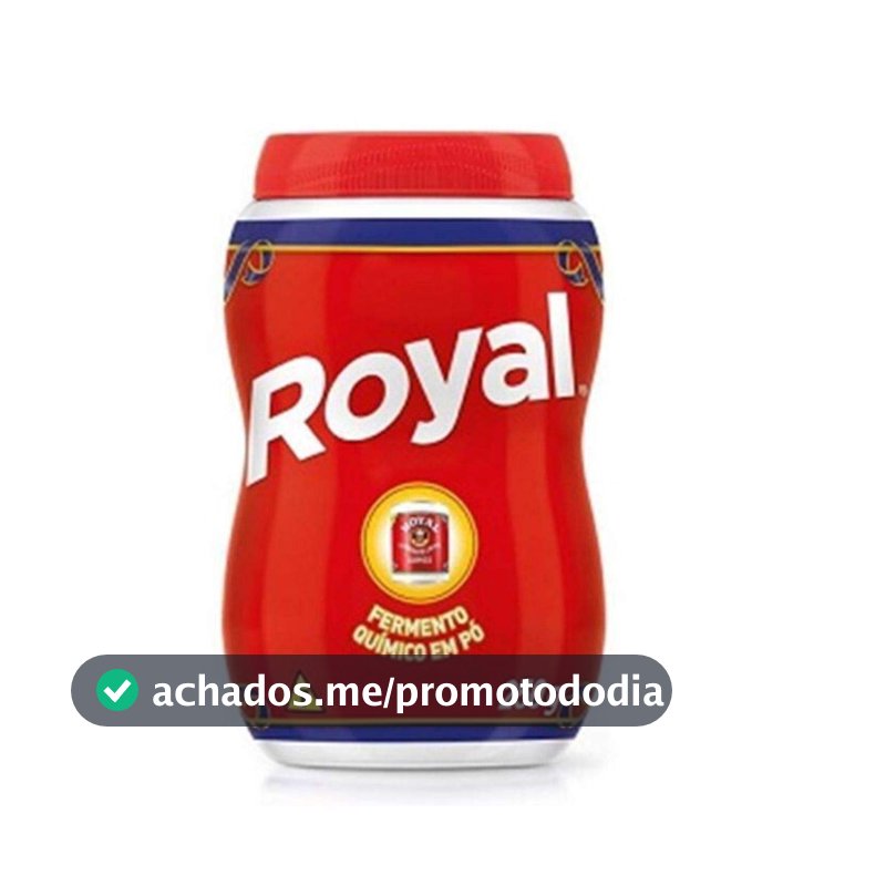 Fermento em Pó Quimico 250g Royal