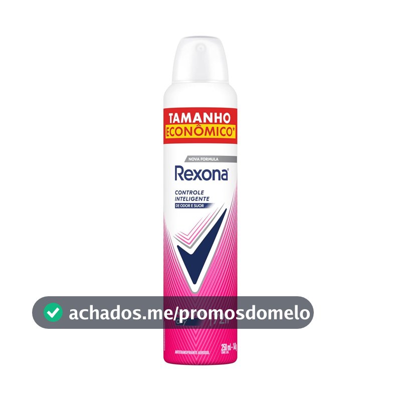 Rexona Desodorante Antitranspirante Aerossol Powder Dry 250 ML, Leve Mais Pague Menos, Embalagem Pode Variar