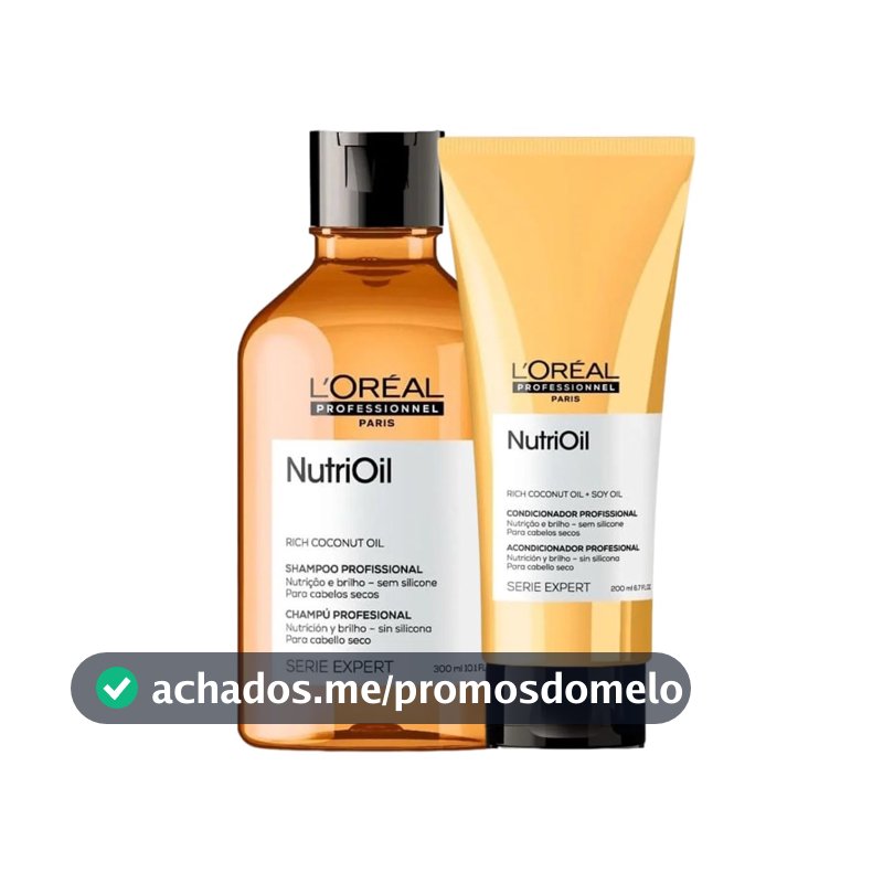 Kit Shampoo e Condicionador Loreal Professionnel NutriOil Home Care