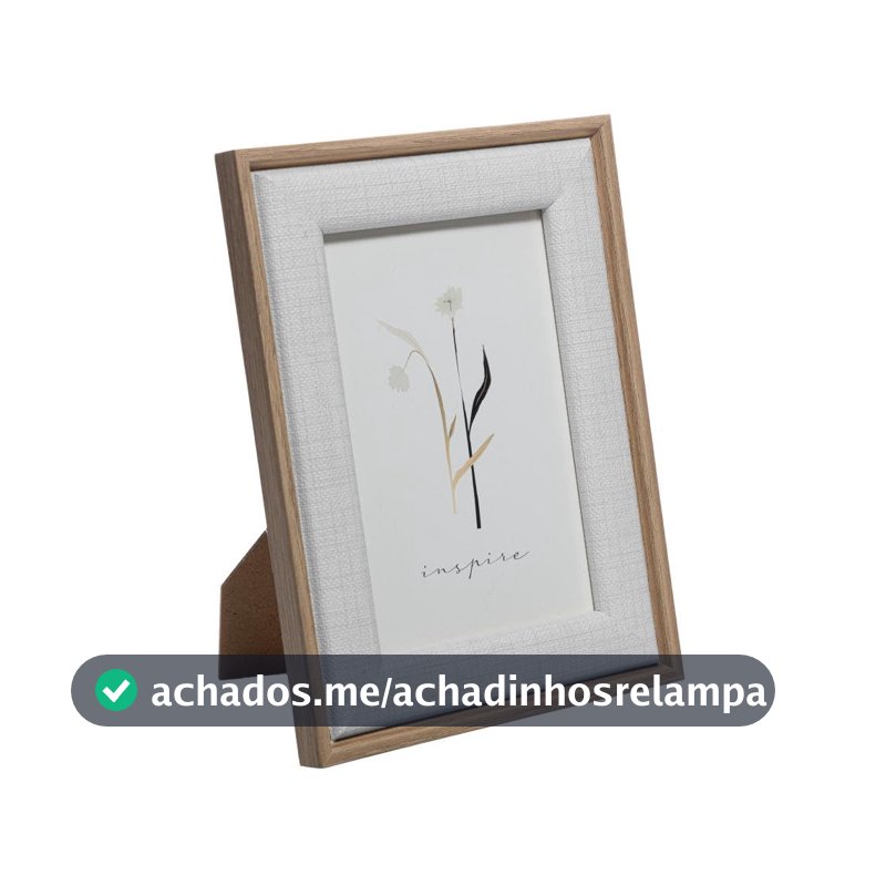 LYOR - Porta-Retrato de Mdf Branco 10cm x 15cm