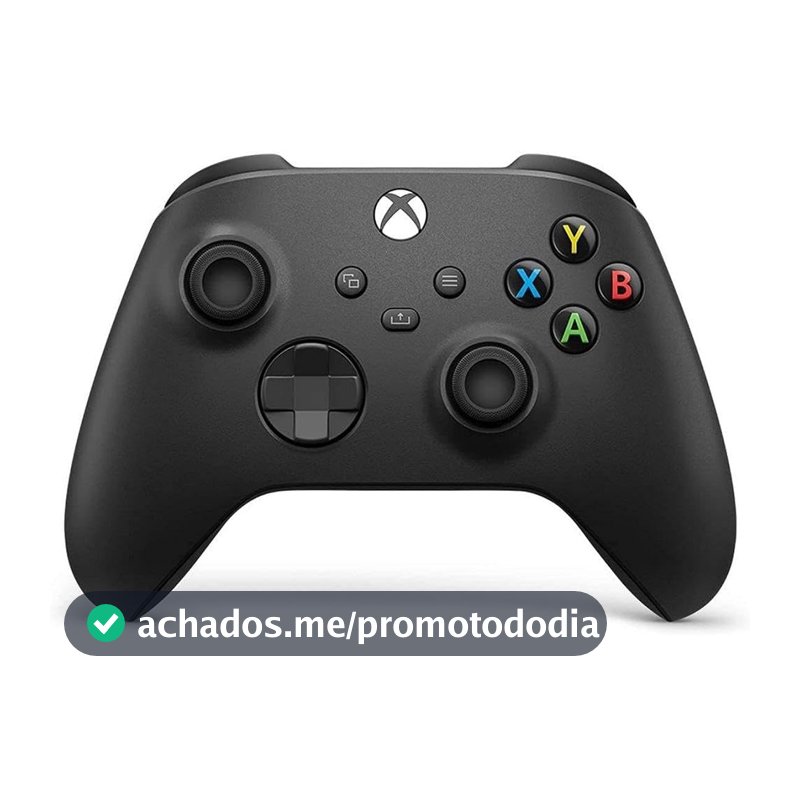 Xbox, Carbon Black, Controle Sem Fio, Bluetooth, USB-C