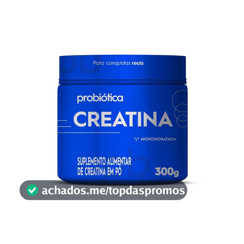 Probiótica Creatina Monohidratada - 300G (embalagem pode variar)
