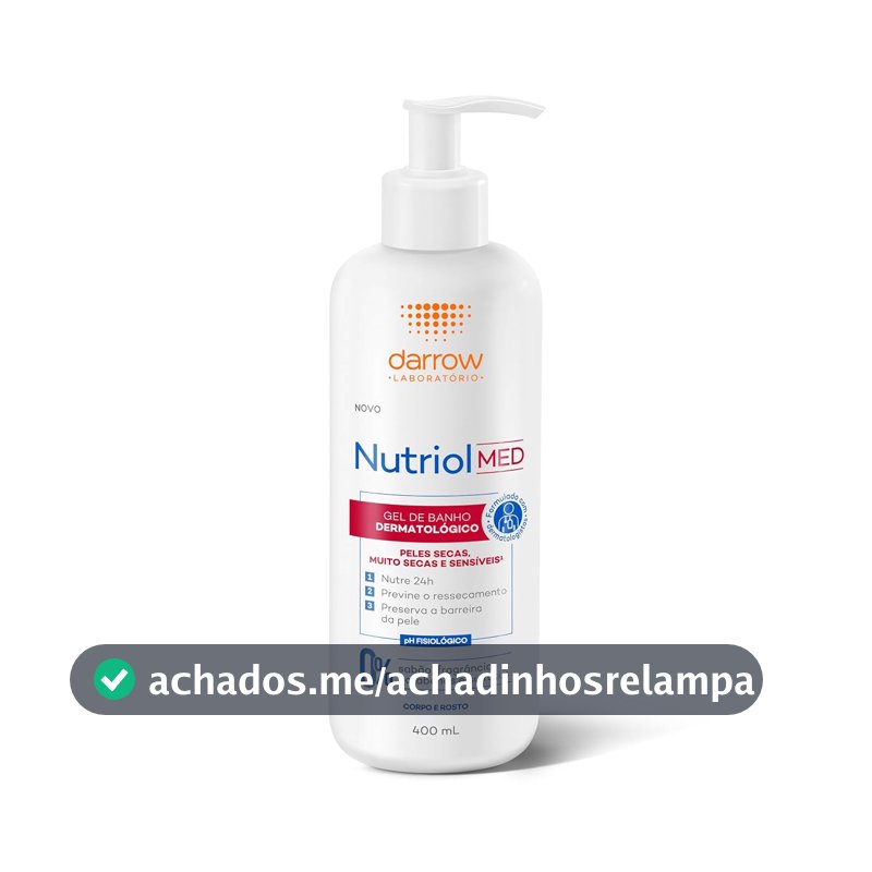 Darrow Nutriol Med Gel de Banho 400ml