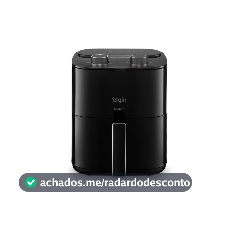 Fritadeira Elétrica Air Fryer Facilita Fry Elgin - 3.5 Litros, 110V