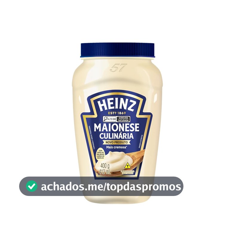 Heinz Maionese Tradicional 400G