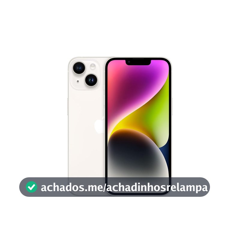 Apple iPhone 14 (128 GB) – Estelar (Seminovo)