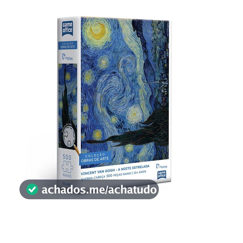 Toyster - Quebra-cabeça: Vincent Van Gogh: A Noite Estrelada - 500 peças nano - Game Office