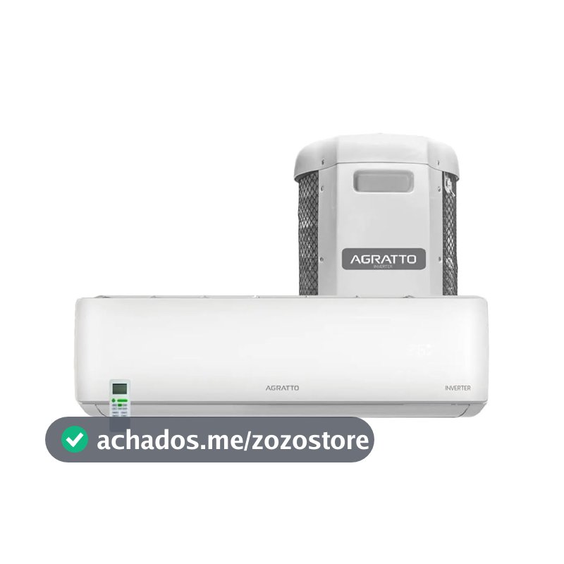 Ar Condicionado Split Inverter Agratto Zen Top 9000 BTU/h Frio ZICST9F - 220 Volts