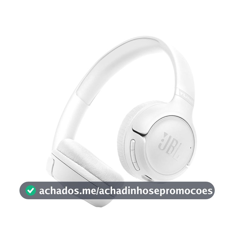 JBL, Fone de Ouvido Bluetooth Over-Ear, Tune 530BT, Sem Fio, Até 76 Horas de Bateria - Branco