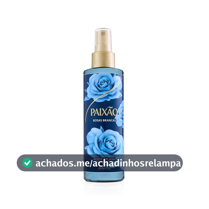Body Spray Paixão Inspiradora Rosas Brancas 200ml