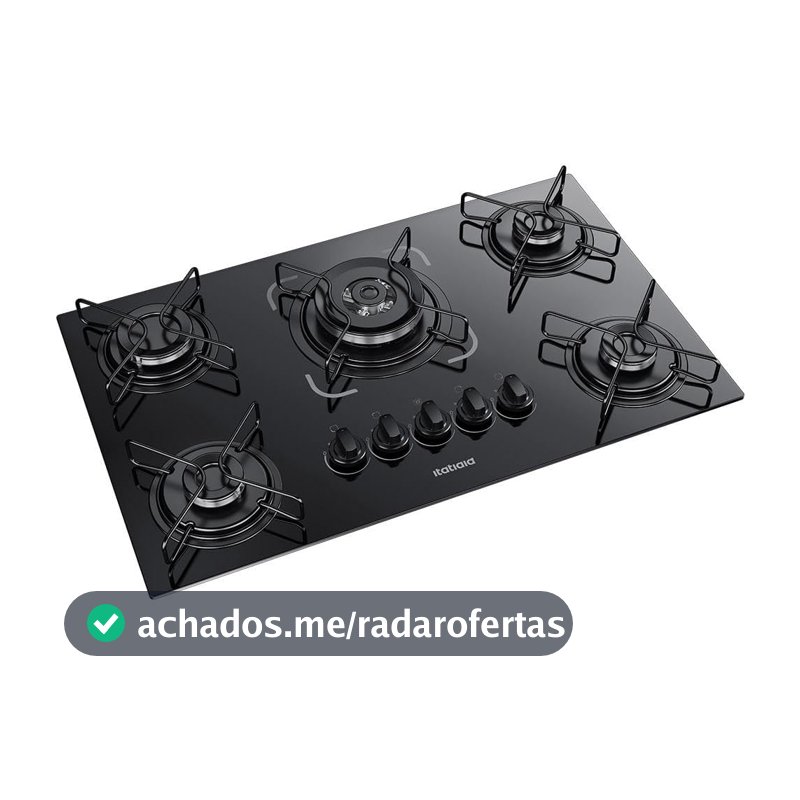 COOKTOP ITATIAIA ESS 5Q TC 127/220V PTO