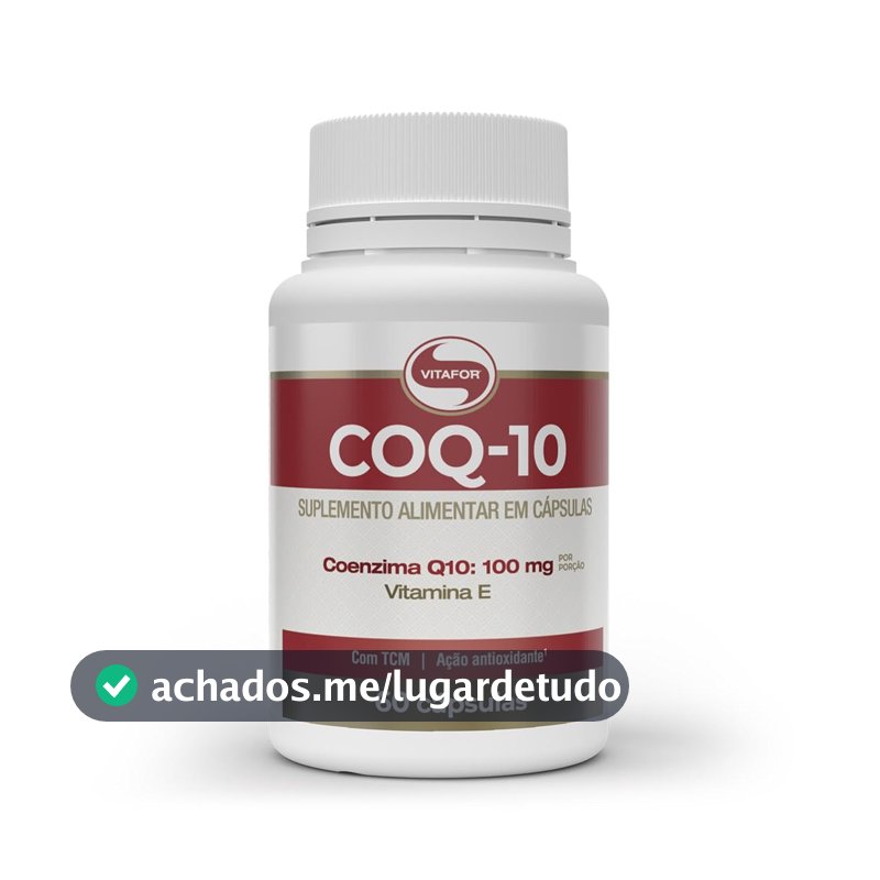Vitafor - Coenzima Q10 100mg - 60 Cápsulas