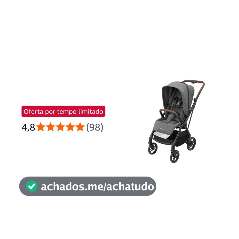 Carrinho de Bebê Maxi-Cosi, Leona², Select Grey