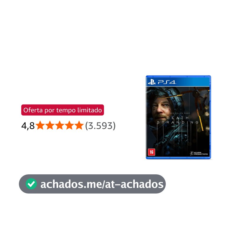 Death Stranding - Edição Padrão - PlayStation 4