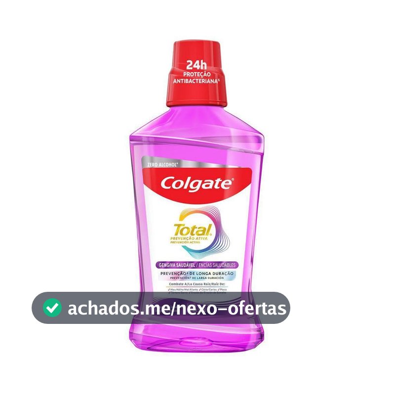 Colgate Total Gengiva Reforçada Enxaguante Bucal, 500ml