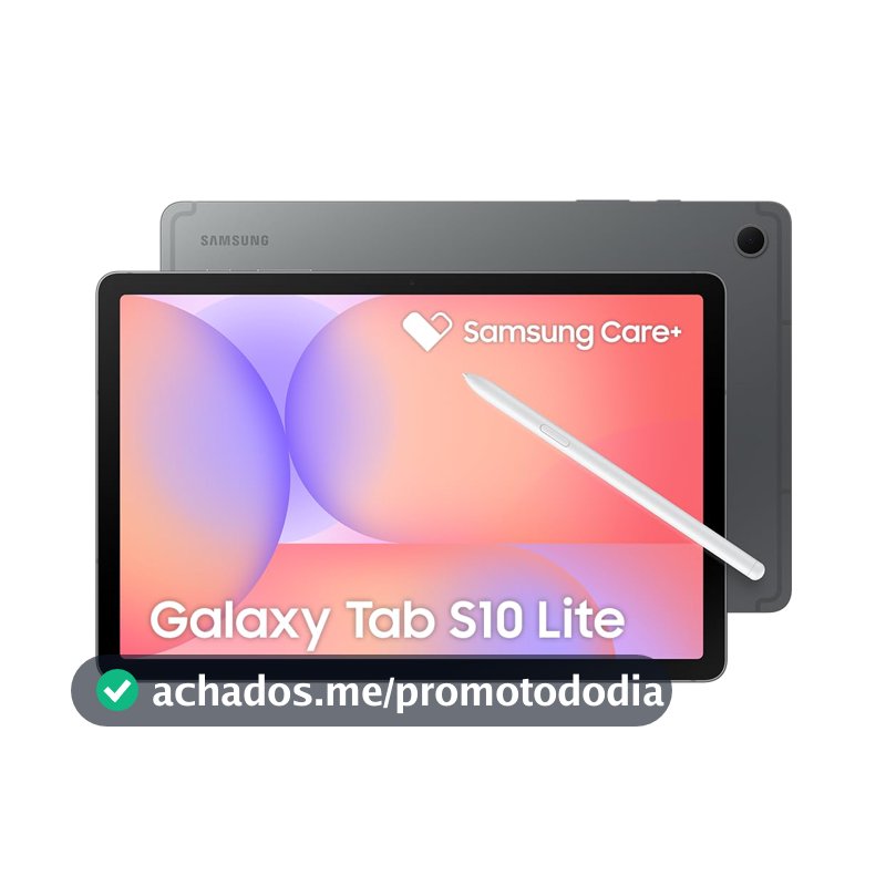 Galaxy Tab S10 Lite, 128GB, Tela 10.9", WIFI, Cinza