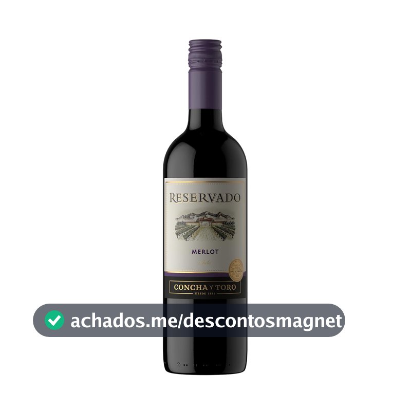 Concha y Toro Reservado Vinho Chileno Merlot 750ml
