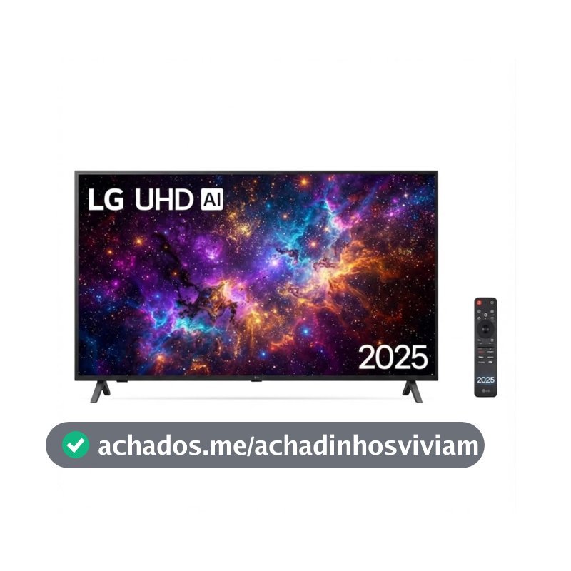 Smart TV 50" LG 50AU801C0SA 4K HDR10 UHD