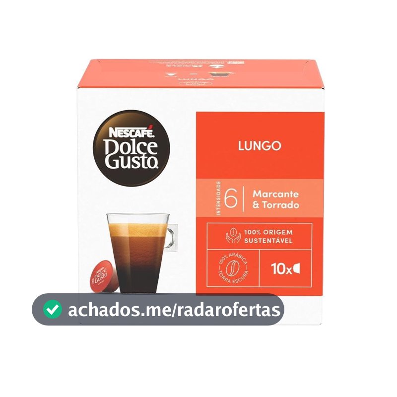 Dolce Gusto Nescafe Lungo 10 Capsulas 70G