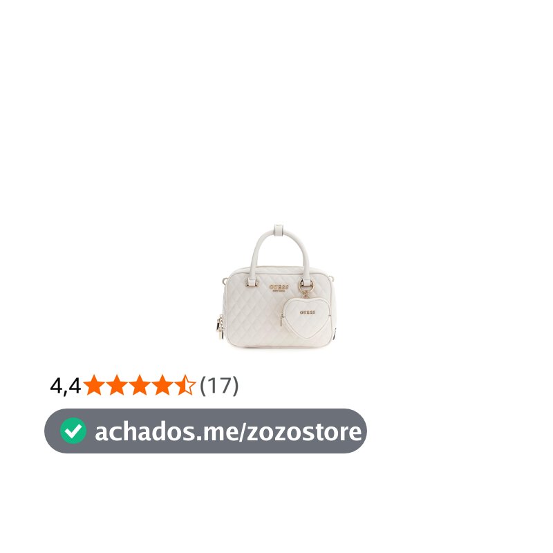 Bolsa Atabey Box Satchel GUESSfeminino