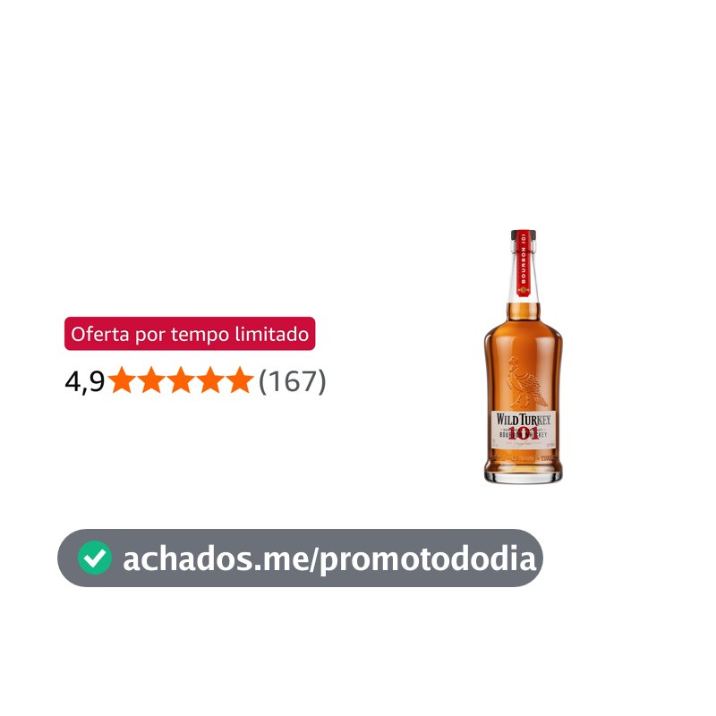 Whiskey Wild Turkey 101 Bourbon 700ml