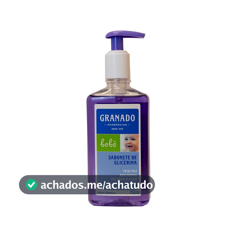 Granado Sabonete Líquido Bebê Glicerinado, Lavanda, 250ml
