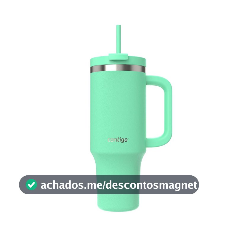 Contigo Copo Térmico Streeterville, com Canudo 1,18L - Verde