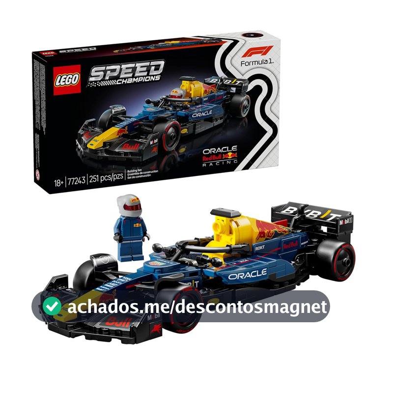 LEGO Speed Champions Carro de Corrida Oracle Red Bull Racing RB20 F1 77243
