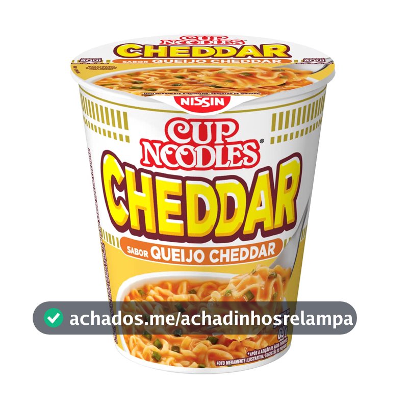 Nissin Cup Noodles Sabor Cheddar 69G