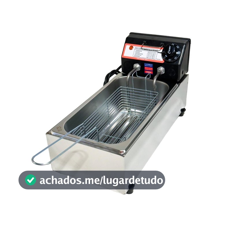 Fritadeira Elétrica Industrial Econômica Cuba 3L (110, Volts)