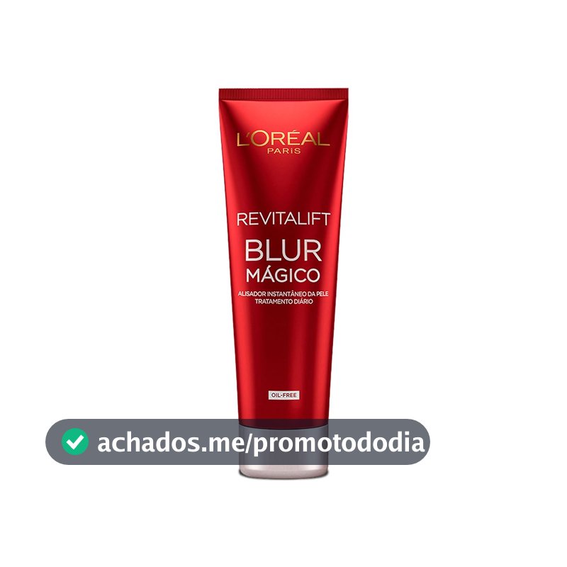 L'Oréal Paris Revitalift Blur Mágico, Primer Facial com Tecnologia Opti-Blur, Efeito Blur Matte, Disfarça Rugas e Poros Instantaneamente, 27g