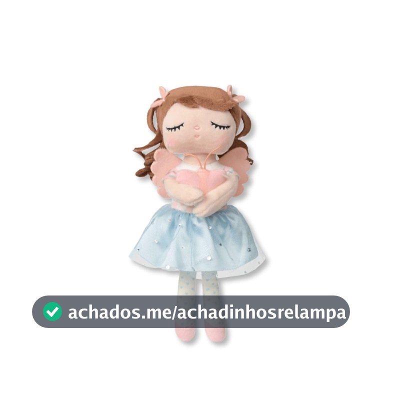Boneca Mini Com Caixa Angela Fada Happiness Maya Metoo