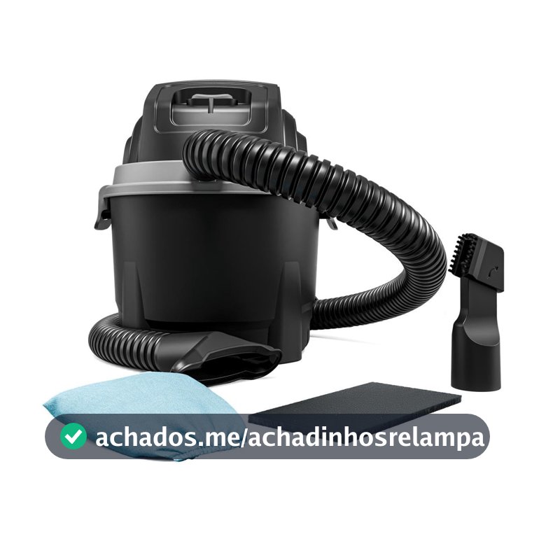 Aspirador de Pó e Água Britânia BAS08A Função sopro 1500W 127V
