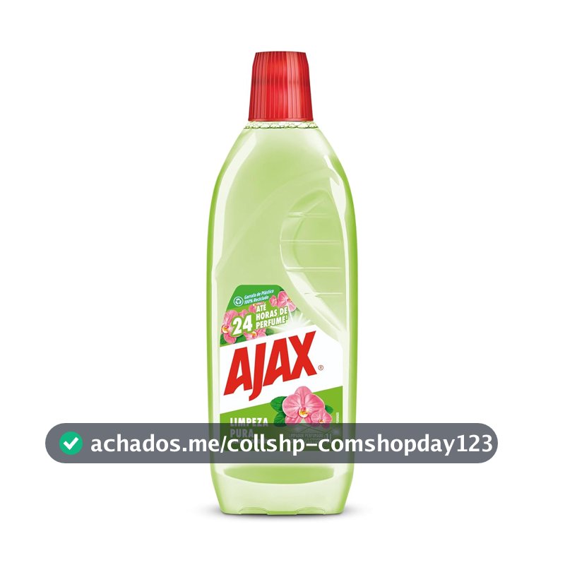 Ajax Limpeza Pura Menta e Orquídea Limpador Multiuso, 1L
